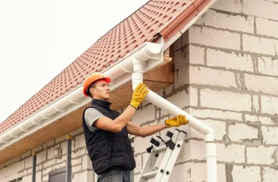 Pose et remplacement de gouttières à Prémierfait